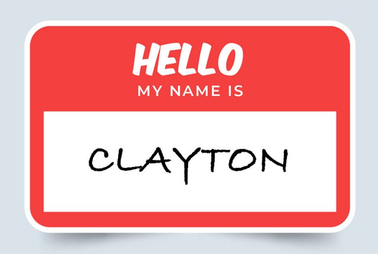 Clayton Name Meaning: Origins and Significance