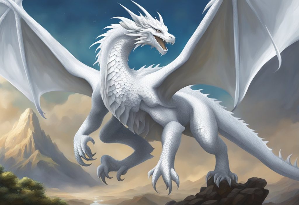 275+ White Dragon Names (Cool, Mythological, D&D)